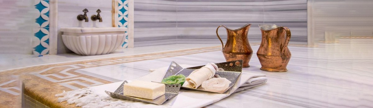 Traditional Turkish bath hammam ritual in Doha at Body Glaze Gents Spa